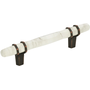 Marble White/Oil-Rubbed Bronze