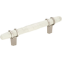 Marble White/Polished Nickel