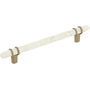 Marble White/Golden Champagne