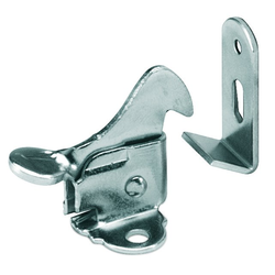1-1/8 Inch Length Functional Hardware Flex Elbow Catch, Zinc