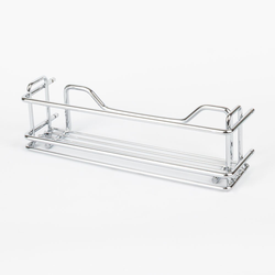10% OFF 11 Inch Width x 3 Inch Deep Individual Tray for Door Mounting Tray System, Polished Chrome