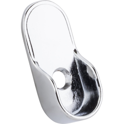 10% OFF Mounting Bracket for Oval Closet Rod 32 mm Knock-in Type, Chrome