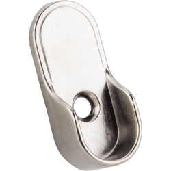 10% OFF Mounting Bracket for Oval Closet Rod 32 mm Knock-in Type, Satin Nickel