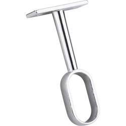 10% OFF Middle Mounting Bracket for Oval Closet Rod, Chrome