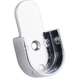 10% OFF Mounting Bracket for 1-1/16 Inch Round Closet Rod 32mm Knock-in Type, Chrome