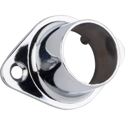 10% OFF Closed Mounting Bracket for 1-1/16 Inch Round Closet Rod Screw-in Type, Chrome