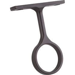 Middle Mounting Bracket for 1-1/16 Inch Round Closet Rod Screw-in Type, Bronze