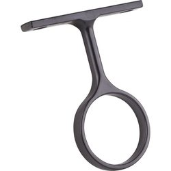 Middle Mounting Bracket for Round 1-5/16 Inch Closet Rod, Dark Bronze