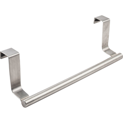9-3/4 Inch Width Over-the-Door Towel Bar, Stainless Steel
