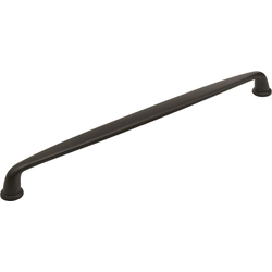 Kane 18 Inch Center to Center Transitional Appliance Pull, Black Bronze