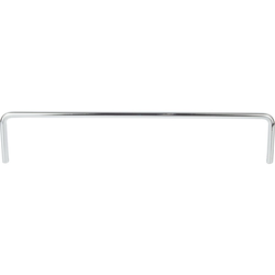 10% OFF 9-1/4 Inch Metal Shelf Rail, Polished Chrome