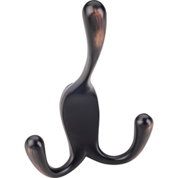 Tri-hook, Brushed Oil Rubbed Bronze