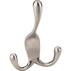 Tri-hook, Satin Nickel