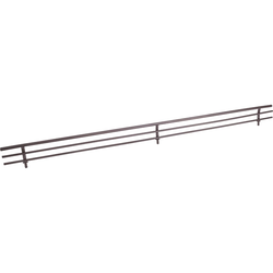 10% OFF 23 Inch Width Shoe Fence for Shelving, Dark Bronze