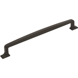 Westerly 12 Inch Center to Center Transitional Appliance Pull, Black Bronze