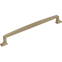 Westerly 12 Inch Center to Center Transitional Appliance Pull, Golden Champagne