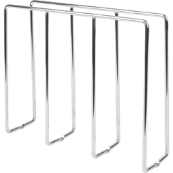 3-7/16 Inch Width U-Shaped Tray Divider, Polished Chrome