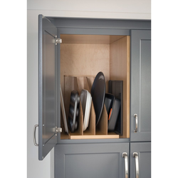 11-3/4 Inch Width x 22-1/4 Inch Depth x 16 Inch Height Tray Divider with 3 Sections