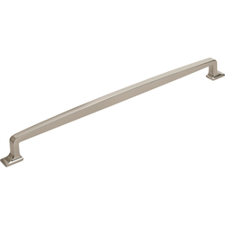 Westerly 18 Inch Center to Center Transitional Appliance Pull, Polished Nickel