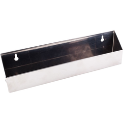 11 Inch Width Tipout Replacement Tray, Stainless Steel