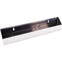14 Inch Width Tipout Replacement Tray, Stainless Steel