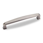 Bright Nickel Brushed with Dull Lacquer