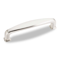 Milan 1 3-3/4 Inch Center to Center Satin Nickel Cabinet Pull