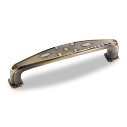 Milan 2 3-3/4 Inch Center to Center Antique Brass Cabinet Pull