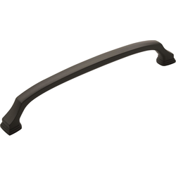 Revitalize 12 Inch Center to Center Traditional Appliance Pull, Black Bronze