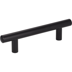 Key West 3-3/4 Inch Center to Center, 6 Inch Length Matte Black Cabinet Pull