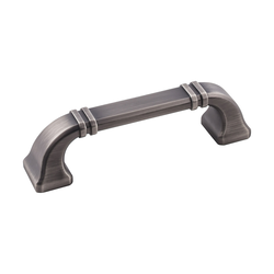 Ella Pull 3-3/4 inch Center to Center Brushed Pewter