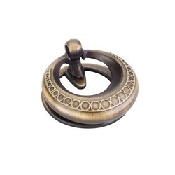 Symphony 2 Inch Diameter Antique Brushed Satin Brass Cabinet Knob