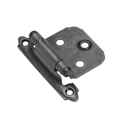 Variable Overlay Hinge-Wrought Iron-Sold Per Pair