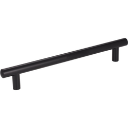 Key West 7-9/16 Inch Center to Center Matte Black Cabinet Pull
