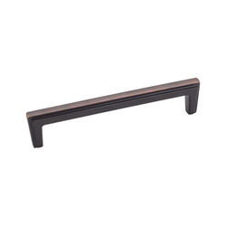 Lexa 5-1/16 Inch Center to Center Brushed Oil Rubbed Bronze Cabinet Pull