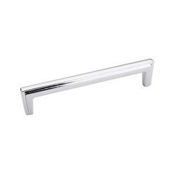 Lexa 5-1/16 Inch Center to Center Satin Nickel Cabinet Pull