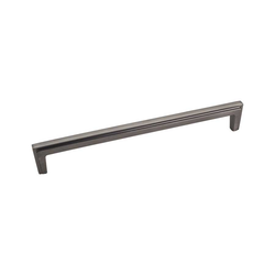 Lexa 7-9/16 Inch Center to Center Brushed Pewter Cabinet Pull