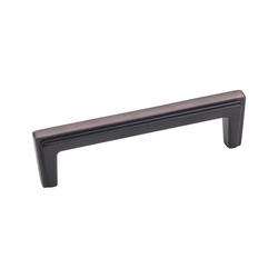 Lexa 3-3/4 Inch Center to Center Brushed Oil Rubbed Bronze Cabinet Pull