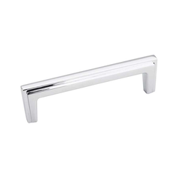 Lexa 3-3/4 Inch Center to Center Polished Chrome Cabinet Pull