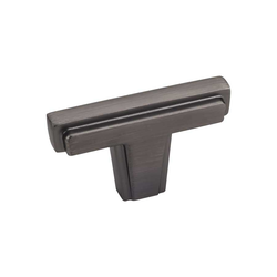 Lexa 2 Inch Diameter Brushed Pewter Cabinet Knob