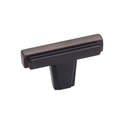 Lexa 2 Inch Diameter Brushed Oil Rubbed Bronze Cabinet Knob