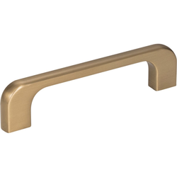 Alvar 3-3/4 Inch Center to Center Satin Bronze Cabinet Pull