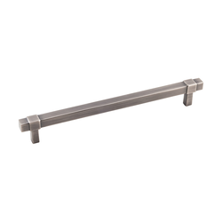 Zane Pull 7-9/16 inch Center to Center Brushed Pewter