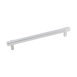 Zane Pull 7-9/16 inch Center to Center Polished Chrome