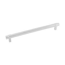 Zane Pull 8-13/16 inch Center to Center Polished Chrome