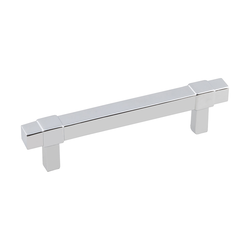 Zane Pull 3-3/4 inch Center to Center Polished Chrome