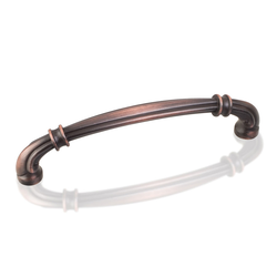 Lafayette 5-1/16 Inch Center to Center Dark Brushed Antique Copper Cabinet Pull