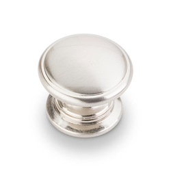 Durham 1-1/4 Inch Diameter Satin Nickel Cabinet Knob