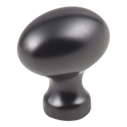 Bordeaux Cabinet Knob 1-3/16 inch L, Matte Black