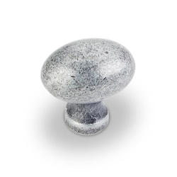 Bordeaux 1-3/16 Inch Diameter Swedish Iron Machined Cabinet Knob